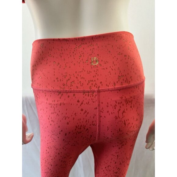 BuffBunny Collection Solid Color Leggings Orange High Elasticity Yoga Suit Set L - Picture 9 of 13